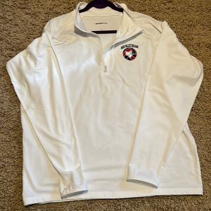 OVR quarter zip pullover . Size Large